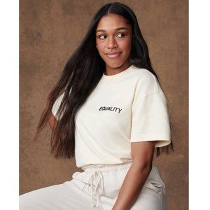 NWT A&F - For Justice Relaxed Fit Tee